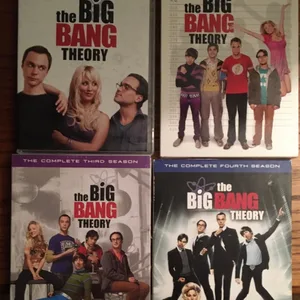 The Big Bang Theory - Seasons 1-4 DVD Collection