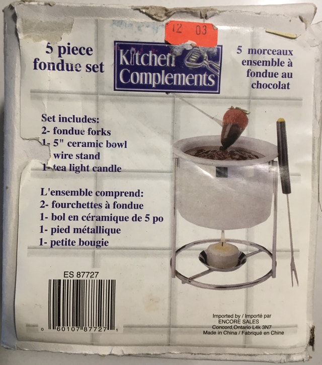 Kitchen Complements Fondue Set