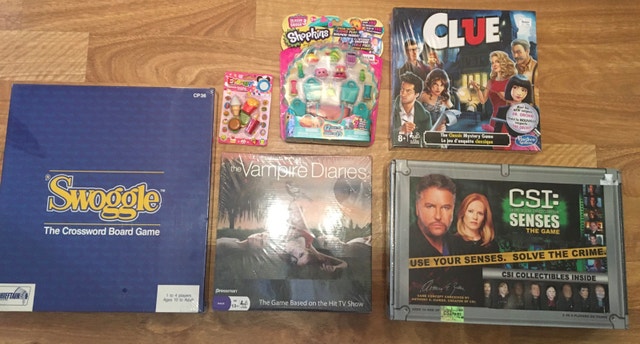 Sealed Collectible Board Games and Toys