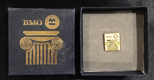 Rare Bank of Montreal Retirement Pin