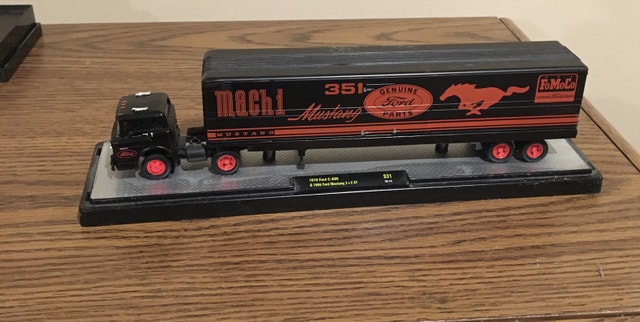 Limited Edition Ford Mustang Truck and Trailer Model