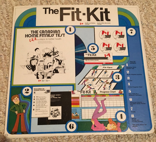 Vintage Canadiana - Fit Kit LP Record - 1976