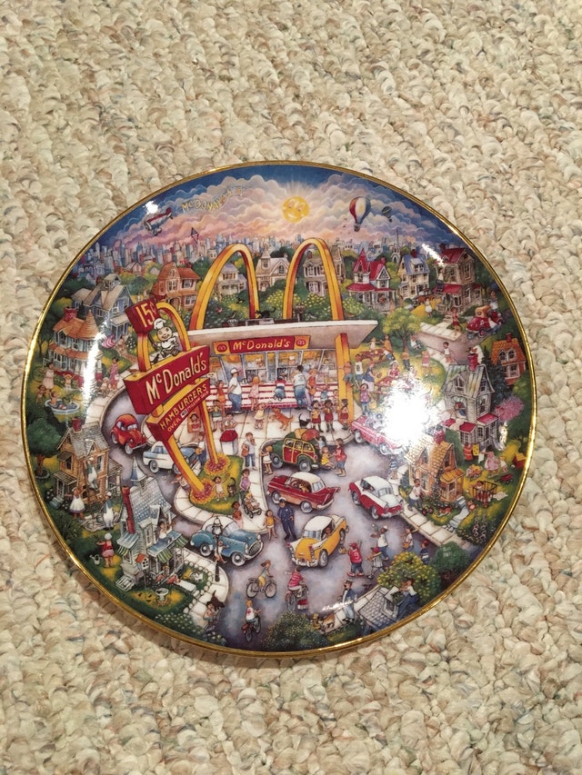 McDonald’s Collectible Plate - Golden Moments