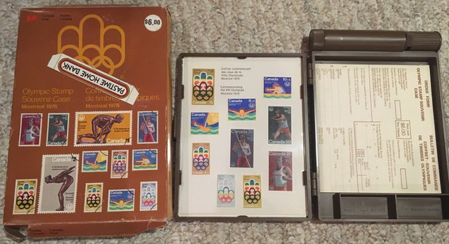 1976 Olympic Stamp Souvenir Case - photo 2