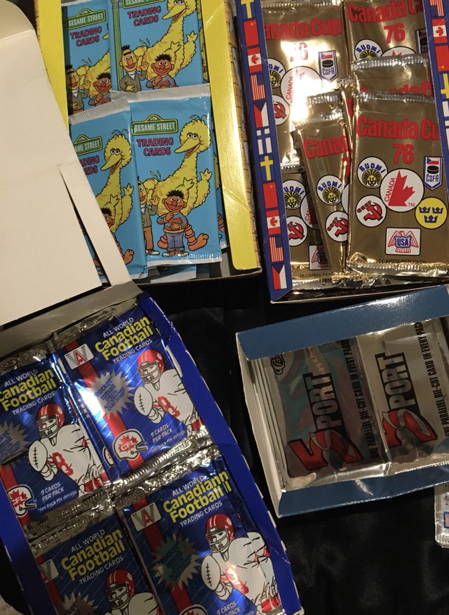Lot of Vintage Trading Card Wrappers - photo 2