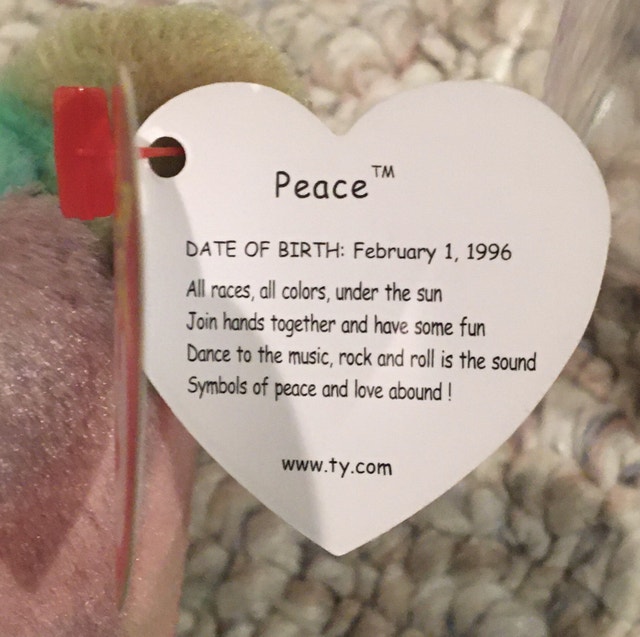 Ty Beanie Babies Maple and Peace (in cases) - photo 3