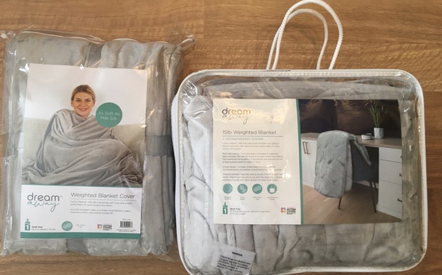 Dream Away Weighted Blanket & Cover - Brand New!