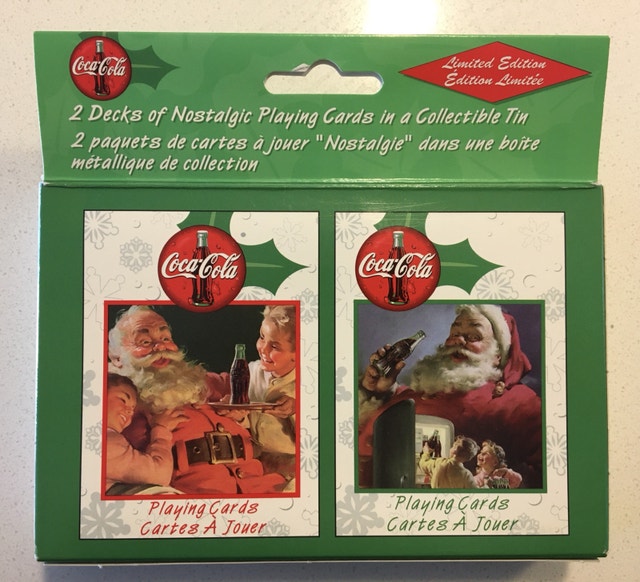Limited Edition Christmas Coca-Cola Playing Cards - photo 2