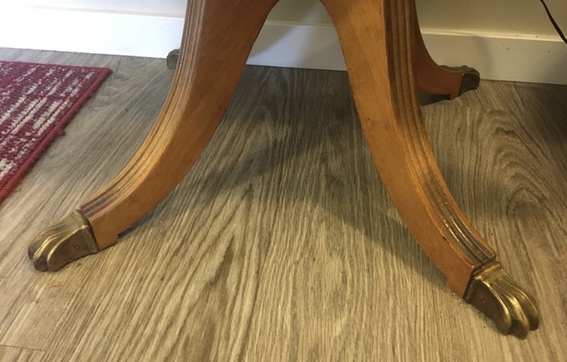 Antique Mahogany Drop Leaf Table - photo 3