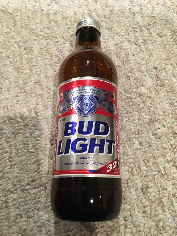 Collectible Bud Light Beer Bottle - June 25, 1999