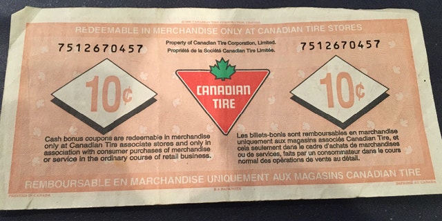Canadian Tire 75th Anniversary 10 Cent Bill - photo 2