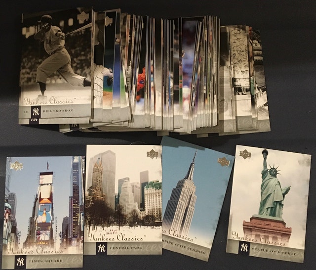 New York Yankees Classics Baseball Card Set