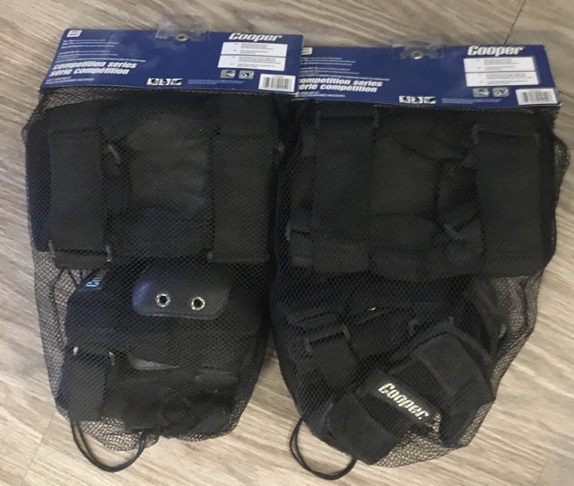 Two Cooper Multi-Sport Pad Sets