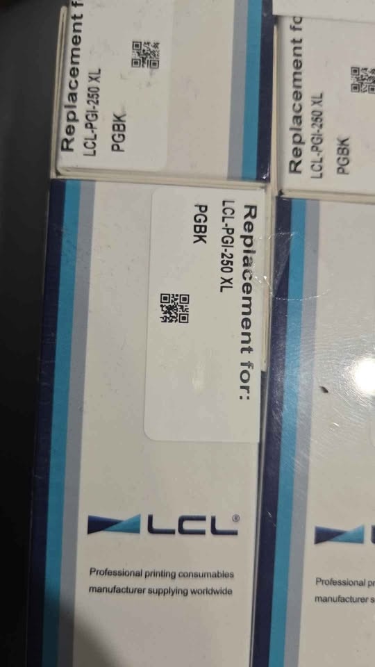 LCL-PGI-250 XL PGBK Printer Ink Cartridges - photo 4