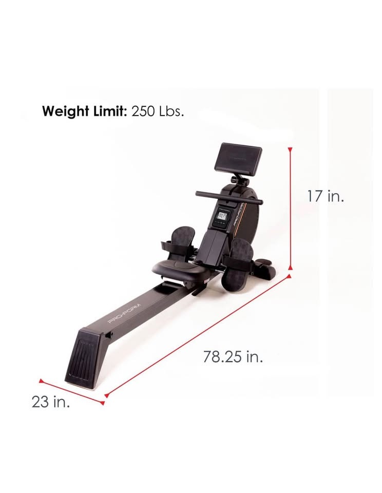 PRO-FORM Foldable Rower - photo 3