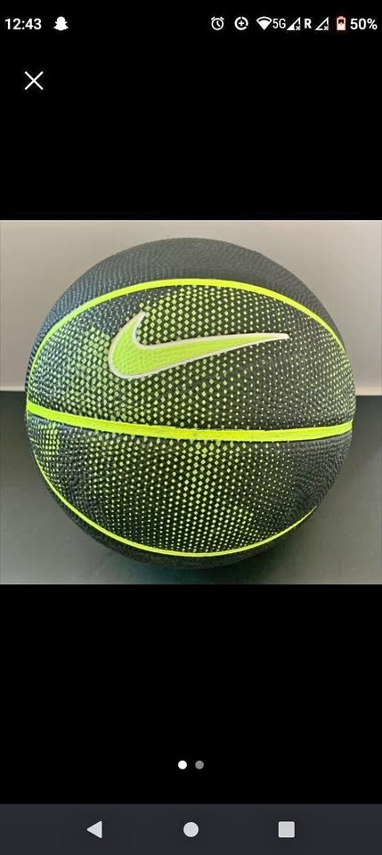 Green Nike Mini Basketball