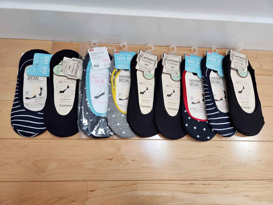 Set of 9 Brand New Women's Ultra Low Cut Liner Socks