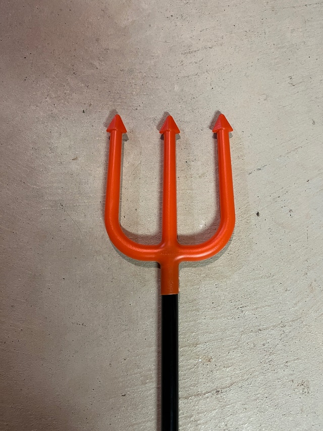 New Halloween Pitchfork Devil Costume Prop