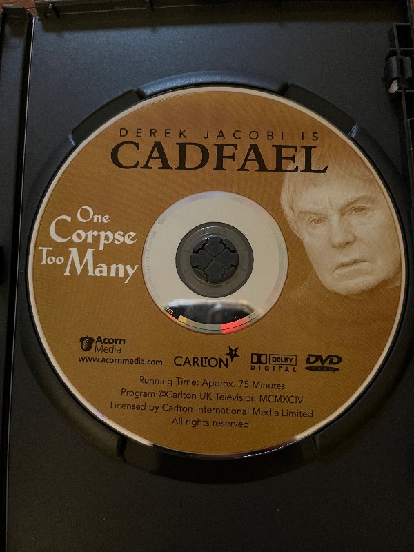 Brother Cadfael DVD "One Corpse Too Many" Medieval Mystery - photo 3