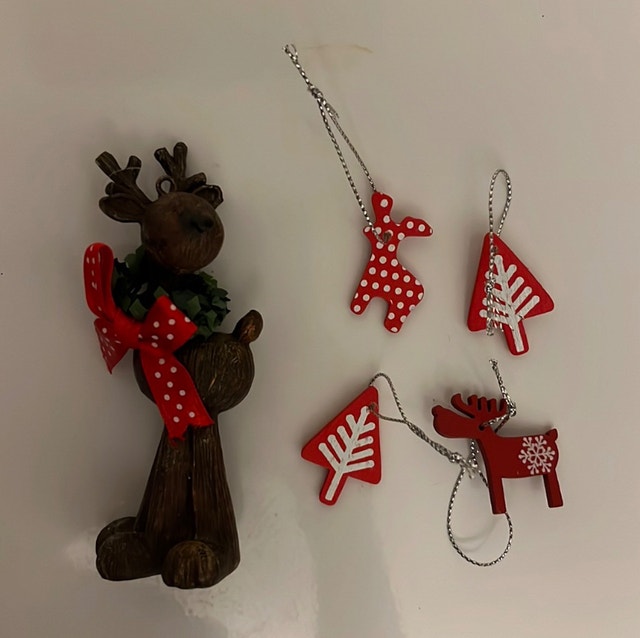 Christmas Ornaments: Moose & Outdoorsy Theme