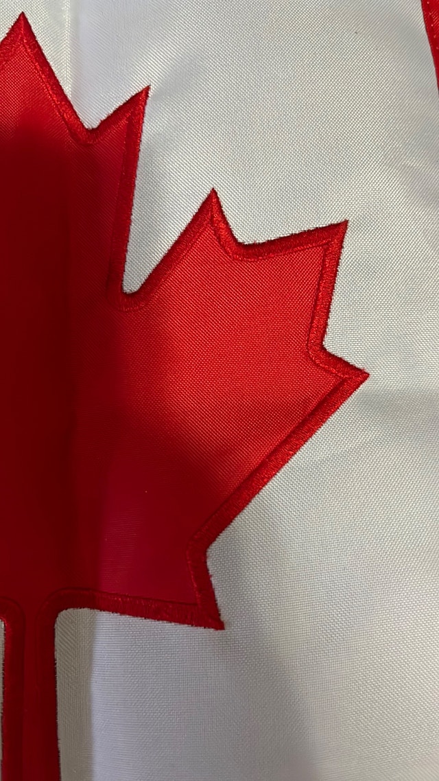 Canadian Garden Flag for Flag Stand Barely Used - photo 3