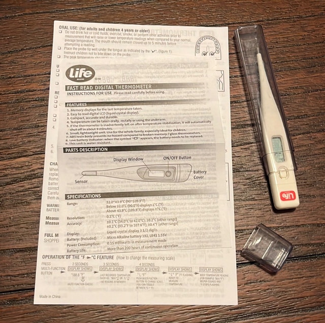 Digital Thermometer For Sale