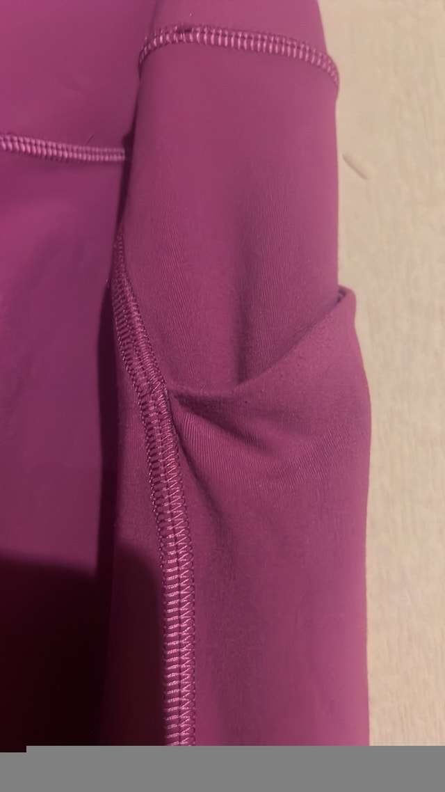 Lululemon Align Leggings Size 2 Magenta Pink 25" Worn Once - photo 4