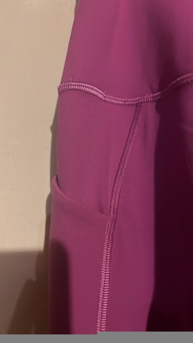 Lululemon Align Leggings Size 2 Magenta Pink 25" Worn Once - photo 5