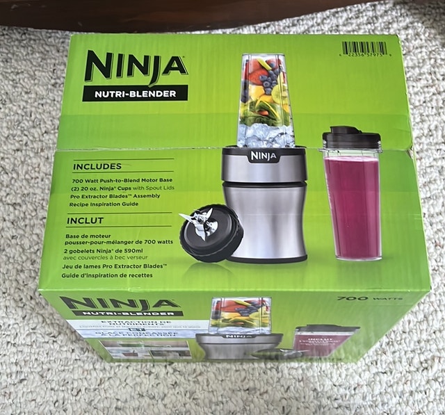 New Sealed Ninja Nutri-Blender Smoothie Maker For Sale - photo 3
