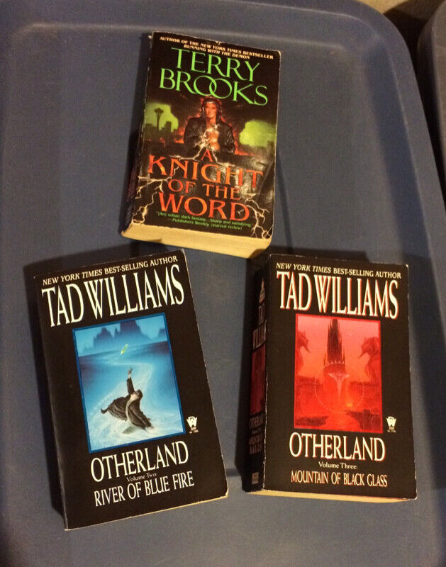 SciFi Fantasy Novels: Terry Brooks, Tad Williams
