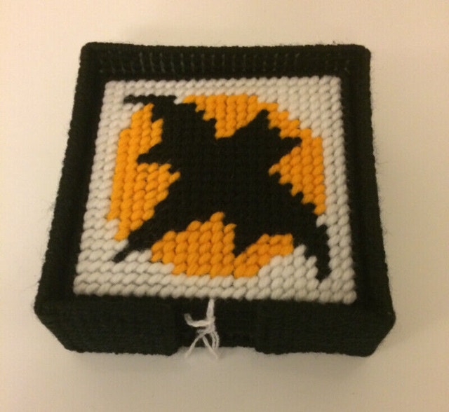 Halloween Bat Drink Coasters Gothic Decor - New, Handmade