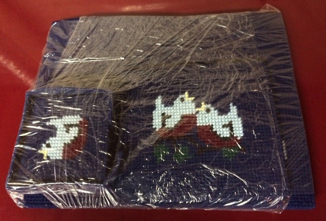 Bluebird Placemats, Trivets, Coasters Set
