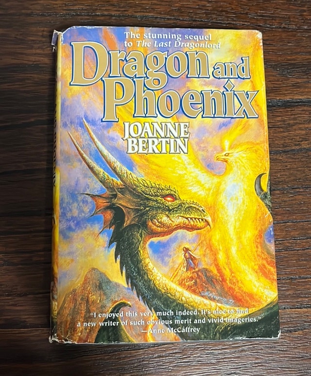 Fantasy Novel Dragon and Phoenix by Joanne Bertin Fiction Book