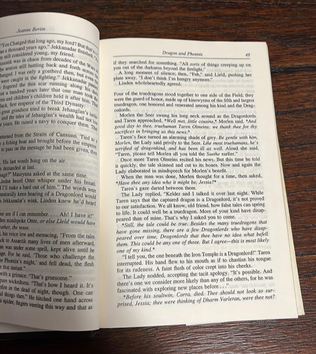 Fantasy Novel Dragon and Phoenix by Joanne Bertin Fiction Book - photo 4