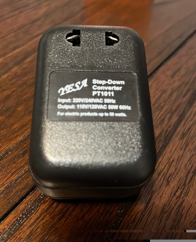 Travel Converter Plug in Box For Sale - photo 3