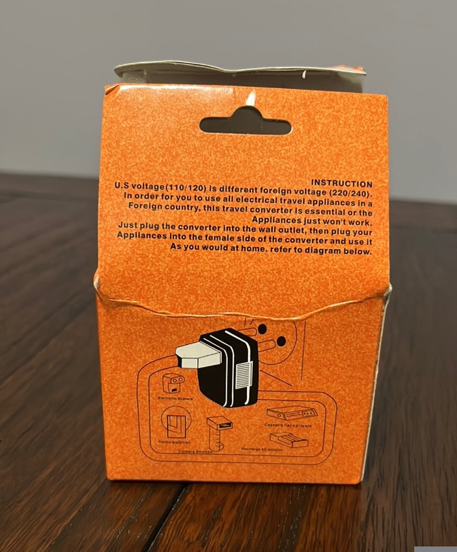 Travel Converter Plug in Box For Sale - photo 4