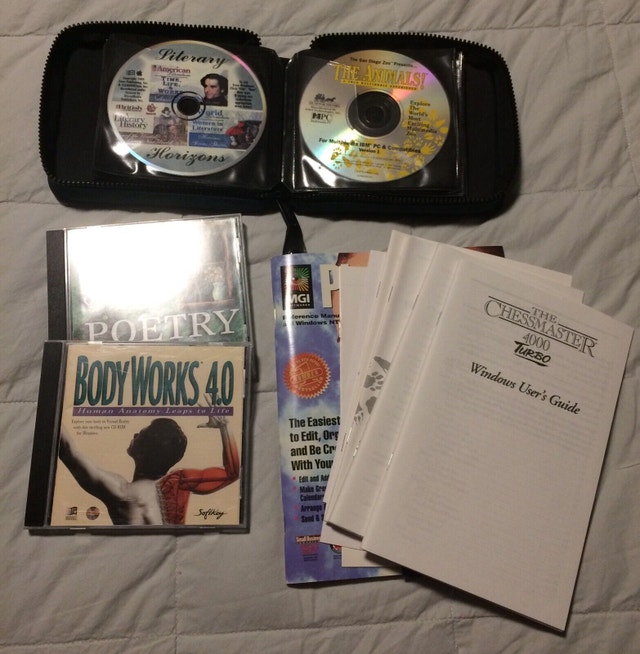 Vintage Windows Software & Games (3.1, 95, XP Era)