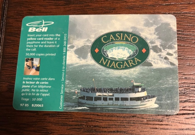 Bell QuickChange Payphone Pass Collectible Niagara Falls - photo 2