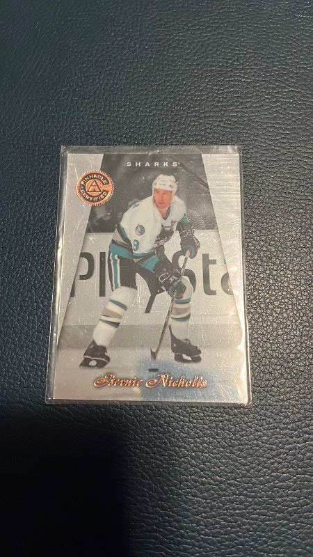 Bernie Nicholls Hockey Card 1997 Pinnacle Sports Collectible