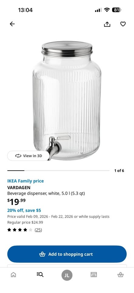 Ikea Beverage Dispenser - photo 2
