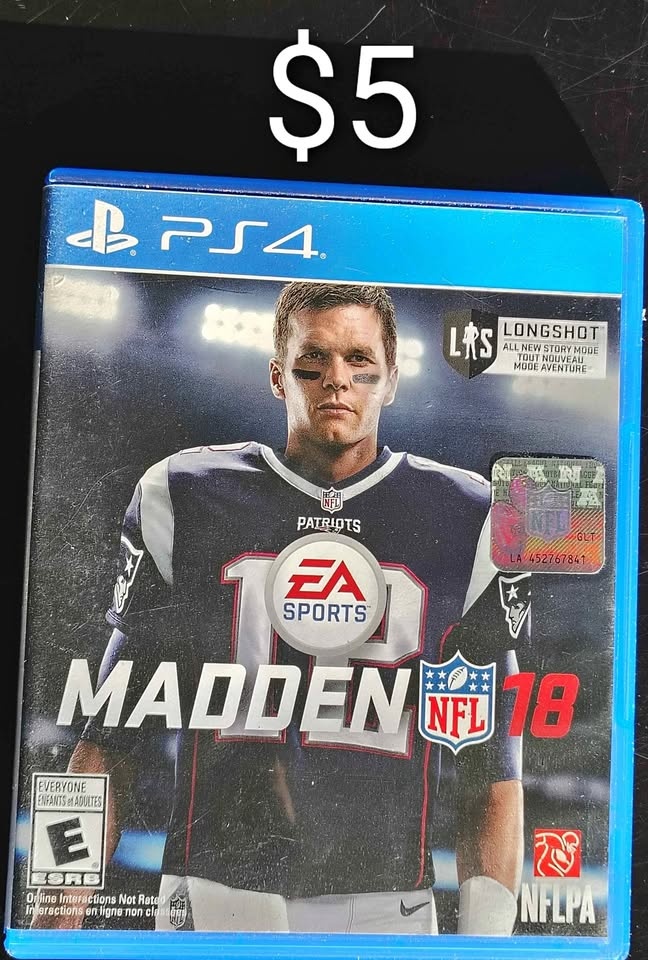 PlayStation 4 Madden 18 Sporting Game