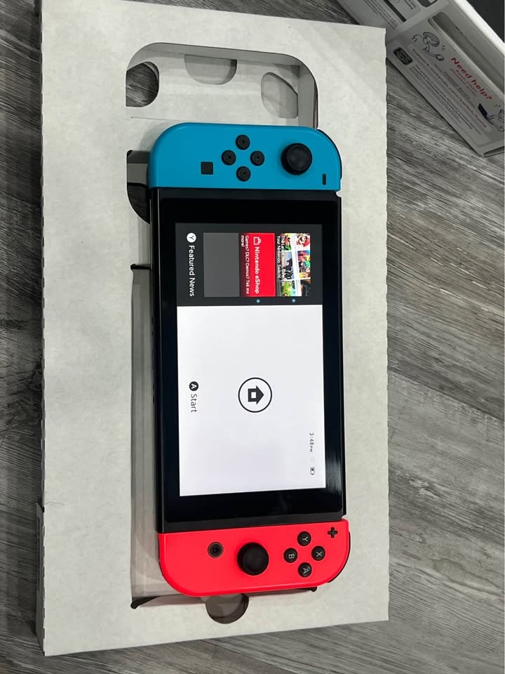Nintendo Switch – Clean & Tested – Dock + Joy-Cons + extra contr - photo 3