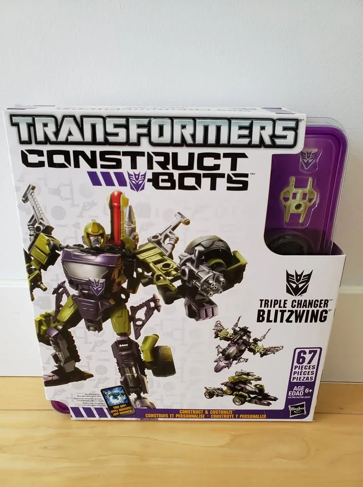 Transformers Construct-Bots Blitzwing Figure thumbnail
