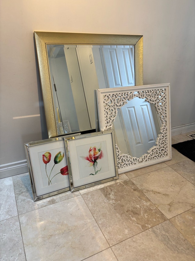 Rustic Bohemian Square Wall Mirror - photo 4