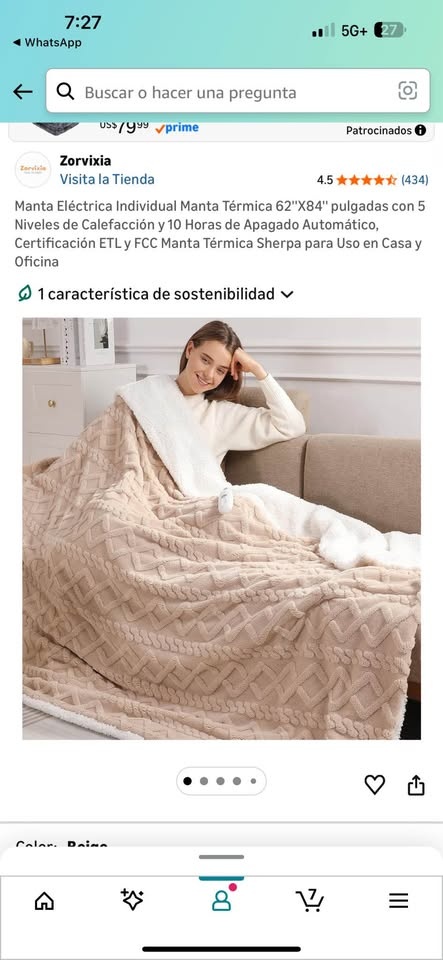 Electric Blanket Twin 5 Heat Settings Auto Shut-off - photo 2