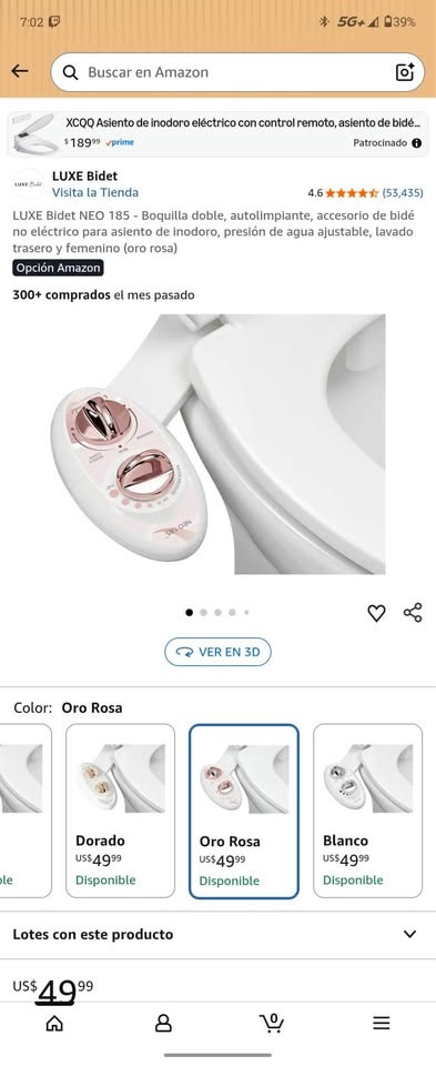 Self-Cleaning Dual Nozzle Bidet Attachment