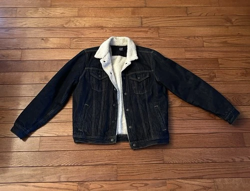 Gap Sherpa-Lined Icon Denim Jacket