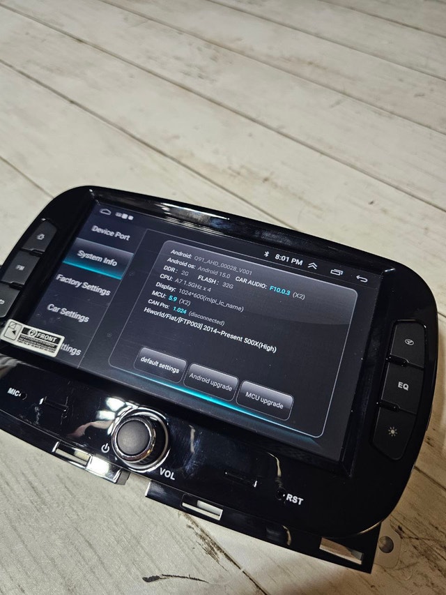 Android 13 Car Stereo for Fiat 500 (2016-2019)