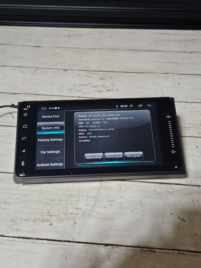 Android 13 Double Din Car Radio for Toyota Tacoma 1998-2004 - photo 3
