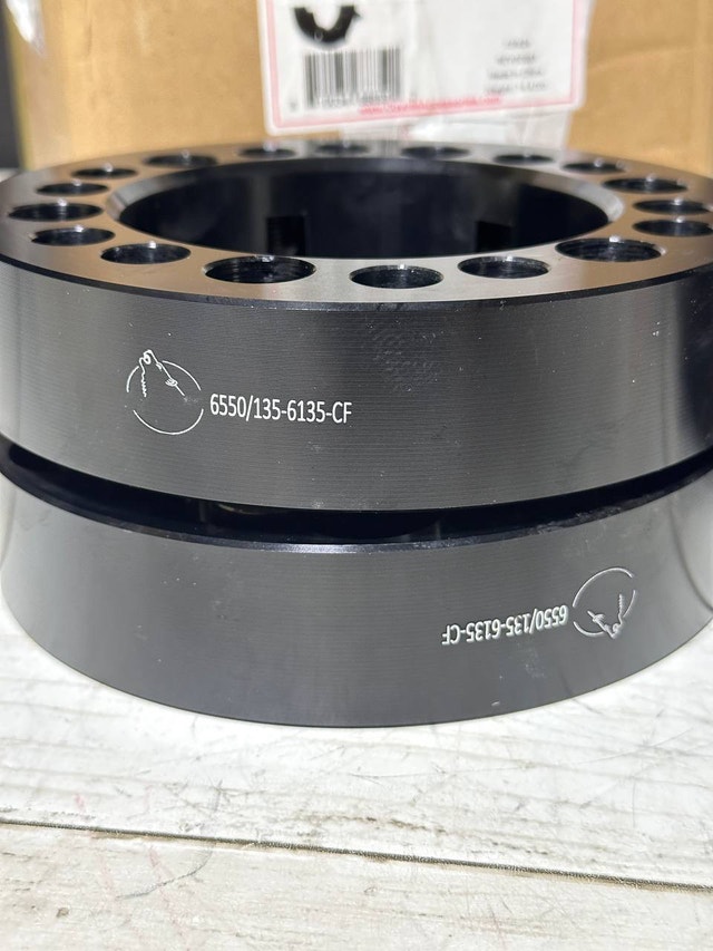 2 Pcs Dual Drilled Wheel Spacers 6x5.50 6x135mm 1.50 Inch - photo 2
